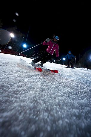 Ski by night - Monte Lussari